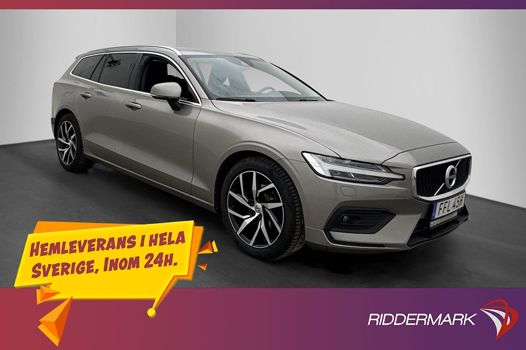 Volvo V60 D3 150hk AWD Värmare Drag Kamera Skinn VOC Carplay