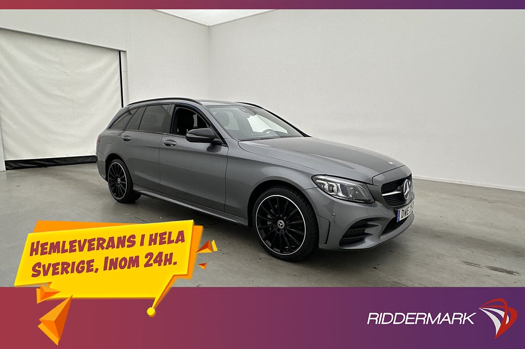 Mercedes-Benz C 220 d 194hk 4M AMG Night Cockpit Drag Kamera