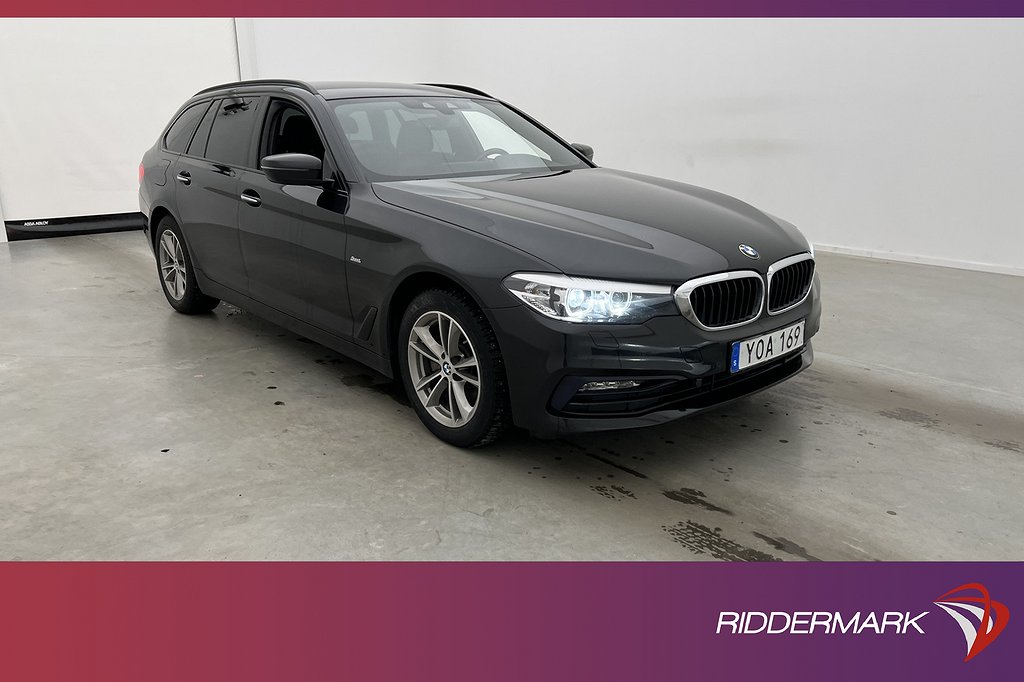 BMW 520 d 190hk xDrive Sport line B-Kamera Navi HiFi Drag