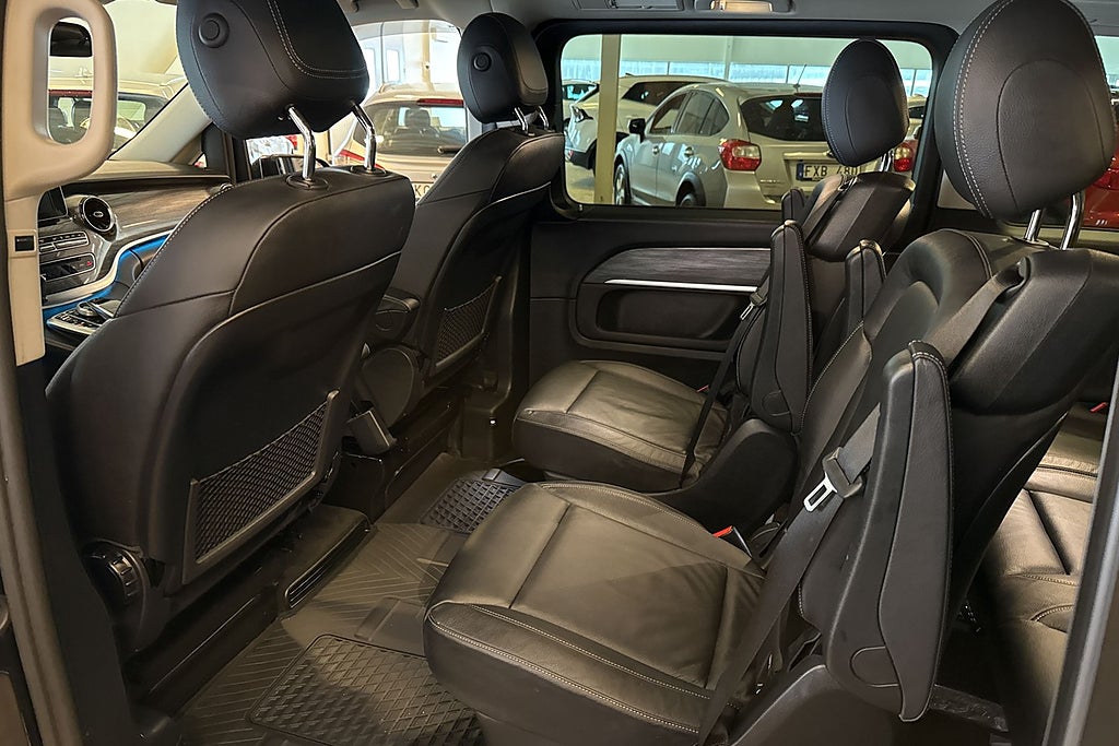 Mercedes-Benz V 250d 4MATIC 9G-Tronic Drag 360° P-värm Skinn 7sits miniatyr 14