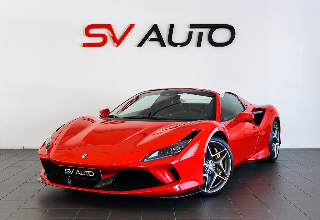 Ferrari F8 Spider 3.9 V8 720 hk JBL Full Kolfiber Svensksåld