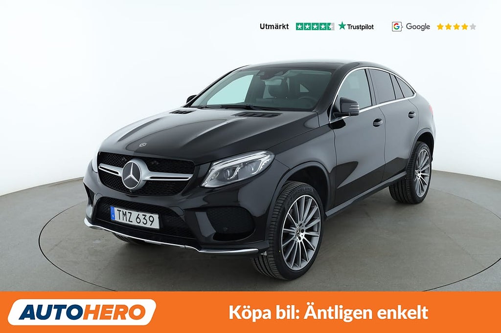 Mercedes-Benz GLE 350 d 4MATIC Coupé AMG Line / Dragkrok, Värmare