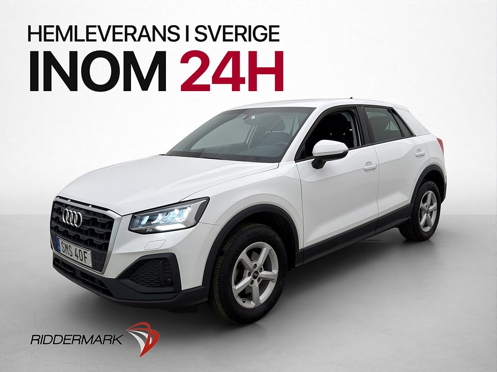 Audi Q2 30 TFSI 110hk Farthållare P-sensorer Bluetooth MOMS