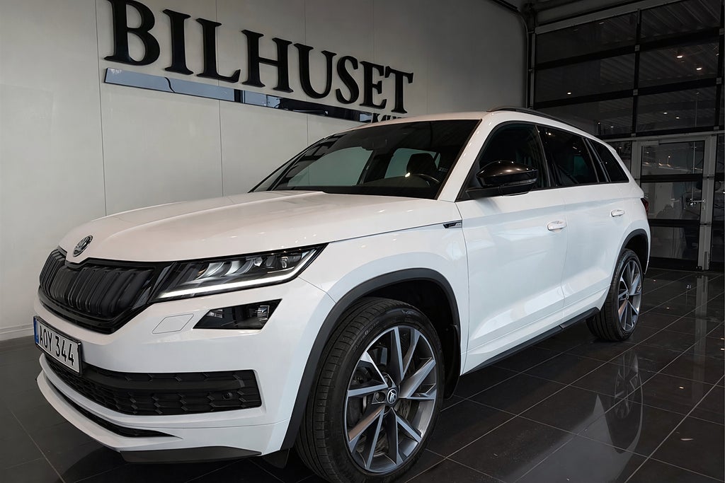 Skoda Kodiaq 2.0 TDI SCR 4x4 Ambition*Sportline*Dragkrok*7-Sits