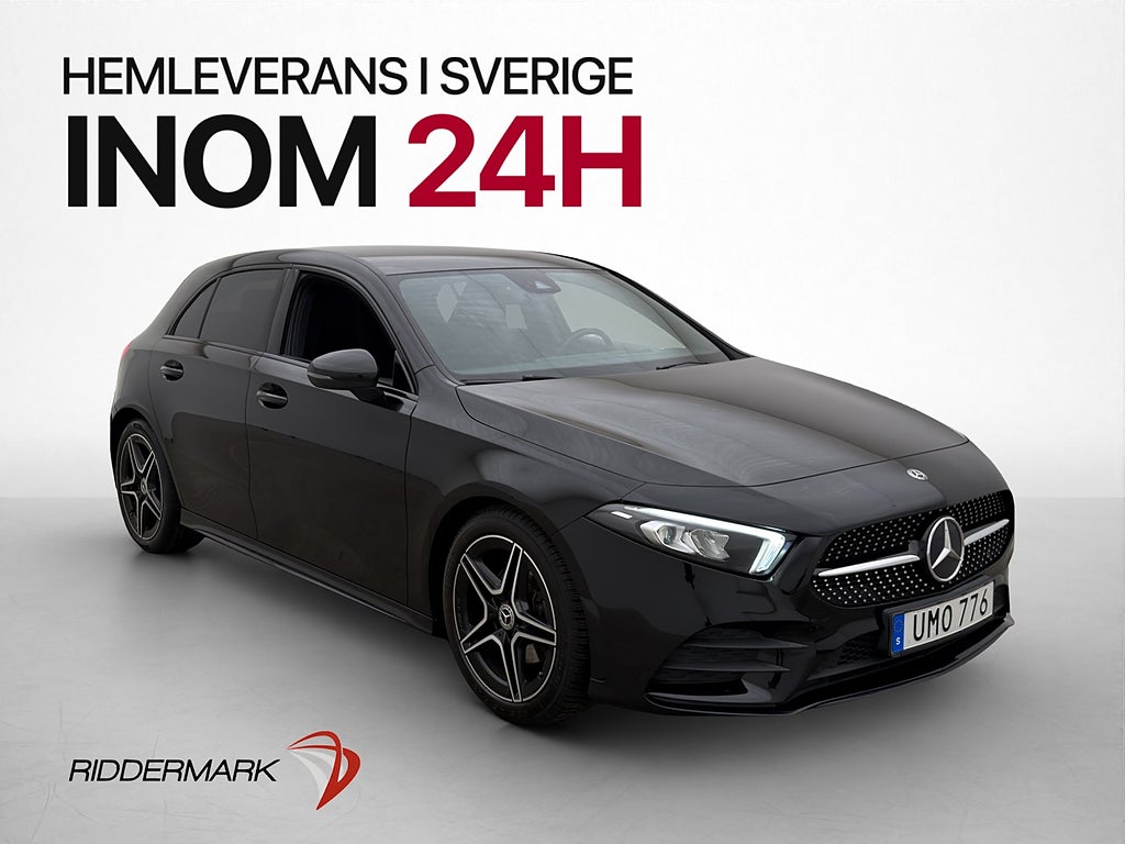 Mercedes-Benz A180 AMG Midline Kamera CarPlay Två-Brukare