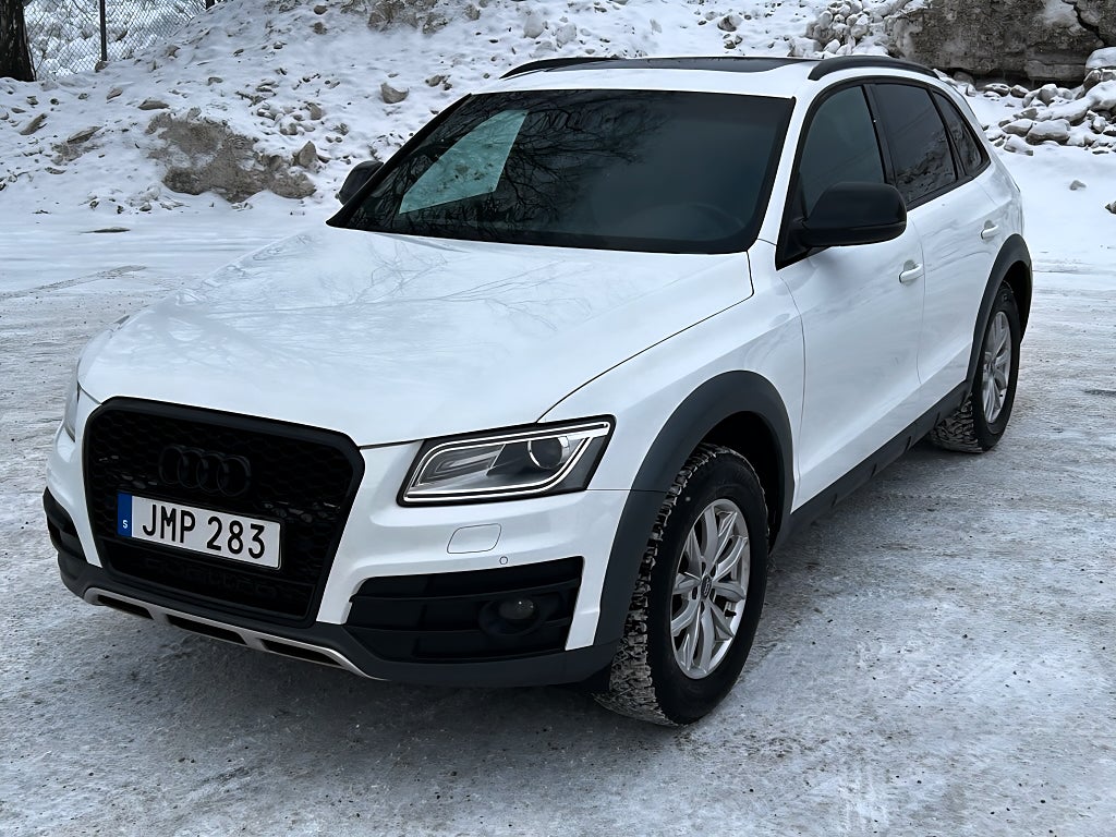 Audi Q5 3.0 TDI V6 245HK Panorama Dieselvärmare GPS Drag