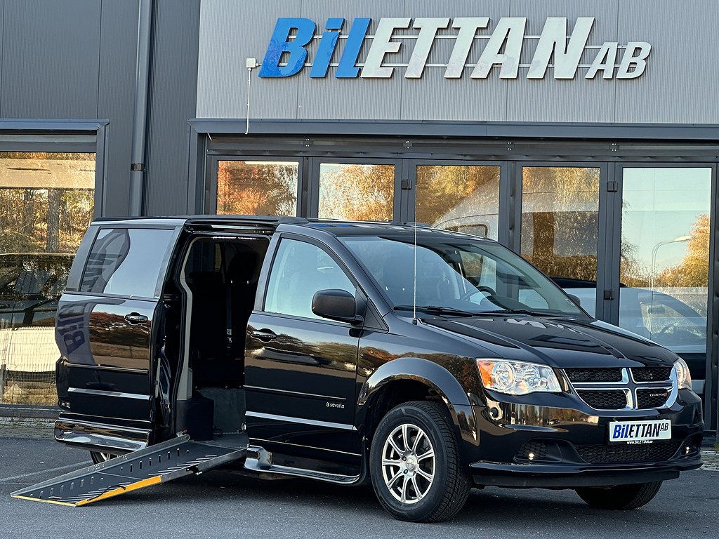 Dodge Grand Caravan 3.6 V6 Flex Fuel|Handikappanpassad|Ramp