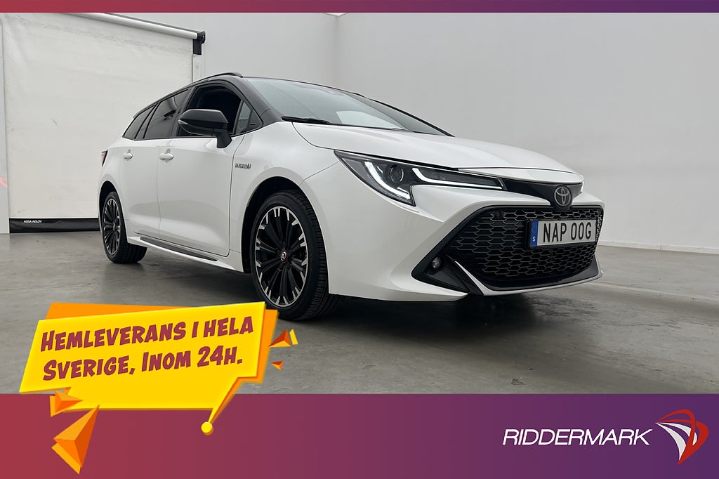 Toyota Corolla Touring Hybrid GR Sport Kamera Halvskinn