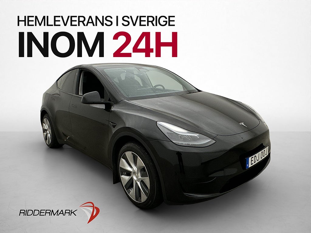 Tesla Model Y Standard Range 299hk Autopilot Dragkrok MOMS