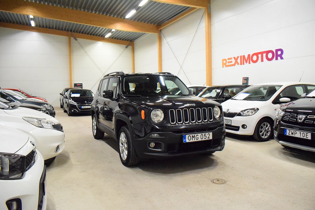 Jeep Renegade 2.0 CRD 4WD Longitude Euro 6  Ny Besiktad 