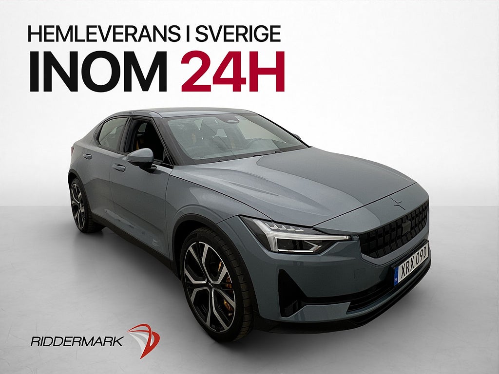 Polestar 2 Long Range DM Performance Drag Kamera Värmepump