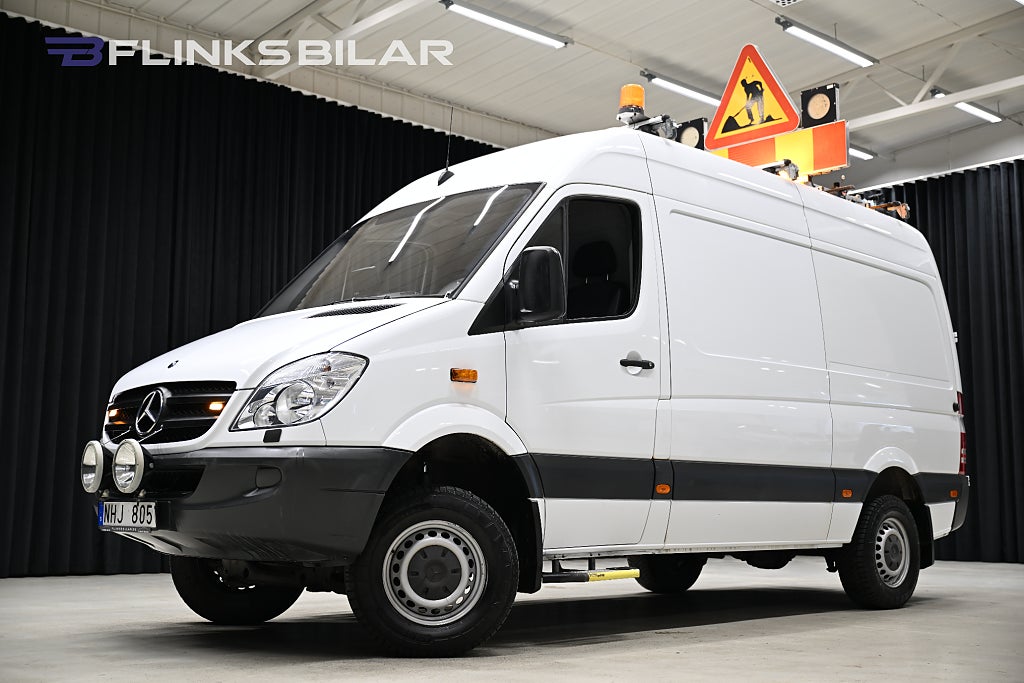 Mercedes-Benz Sprinter 316 4x4 163HK Automat|Servicebil|Inredd|EnÄgare|Leasbar