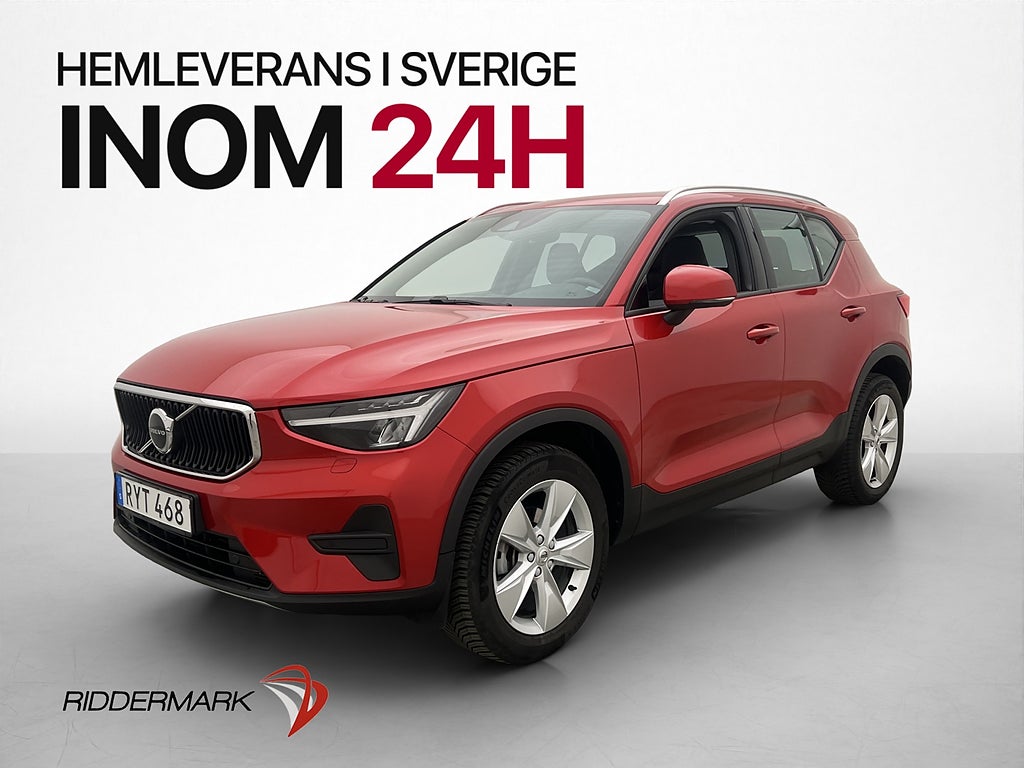 Volvo XC40 T2 129hk Skinn Värm BLIS Kamera CarPlay Adaptiv