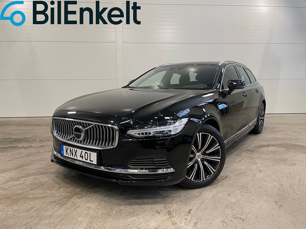 Volvo V90 Recharge T6 AWD Inscription BLIS H&K Kamera 2021 340hk