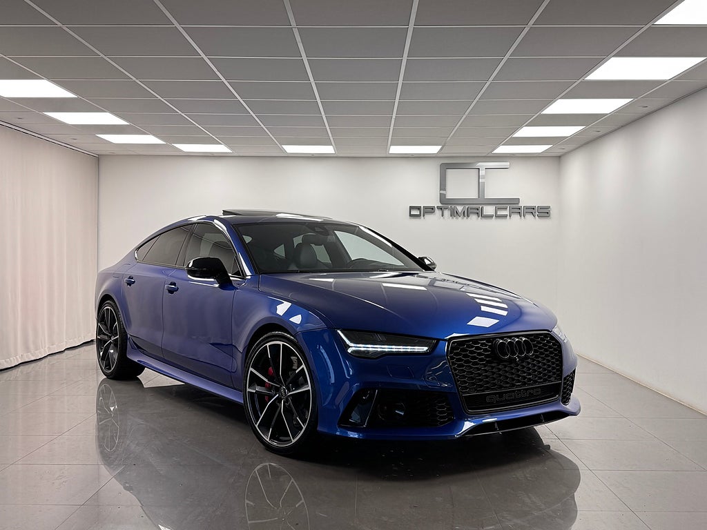 Audi RS7 Performance 605HK Svensksåld T-Lucka BOSE Carbon