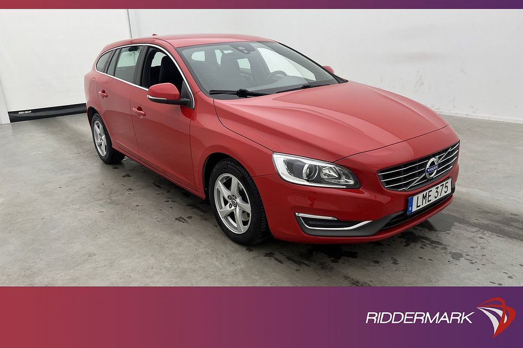 Volvo V60 D4 181hk Momentum VOC Värmare Sensorer Rattvärme