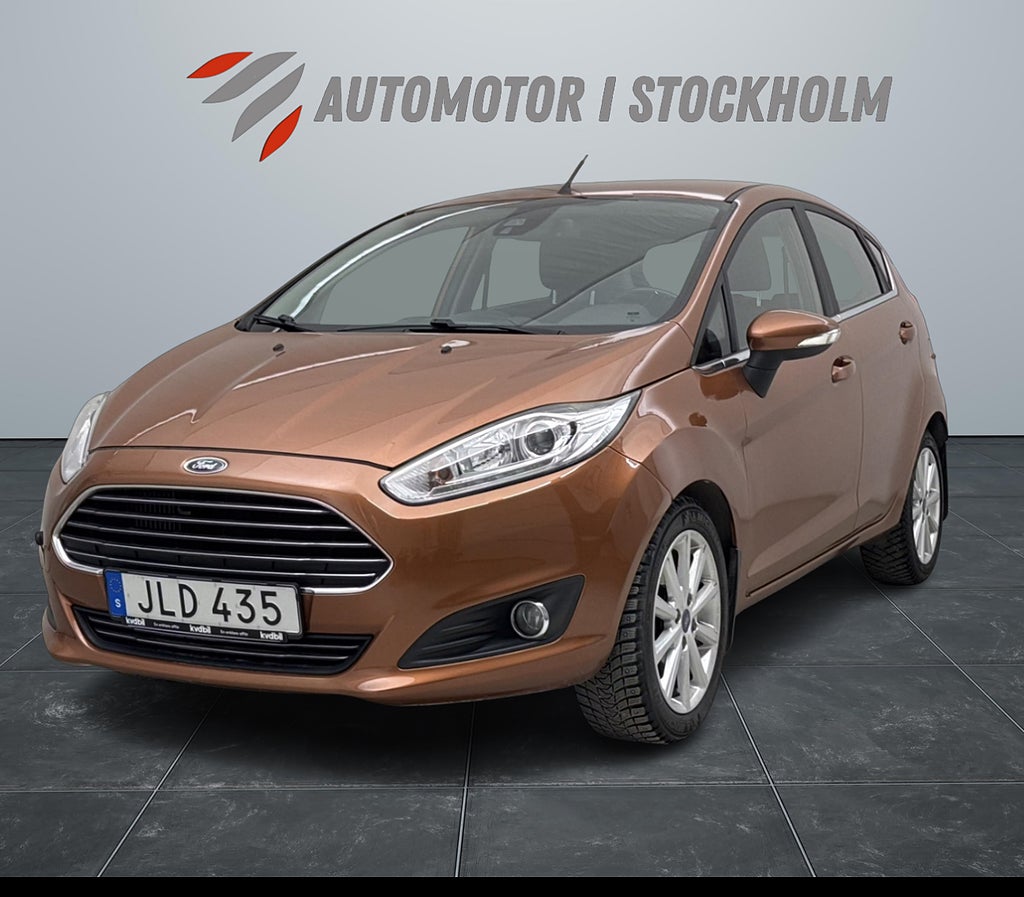Ford Fiesta 5-dörrar 1.0 EcoBoost AutoTitanium Euro 6 Bak sensor 