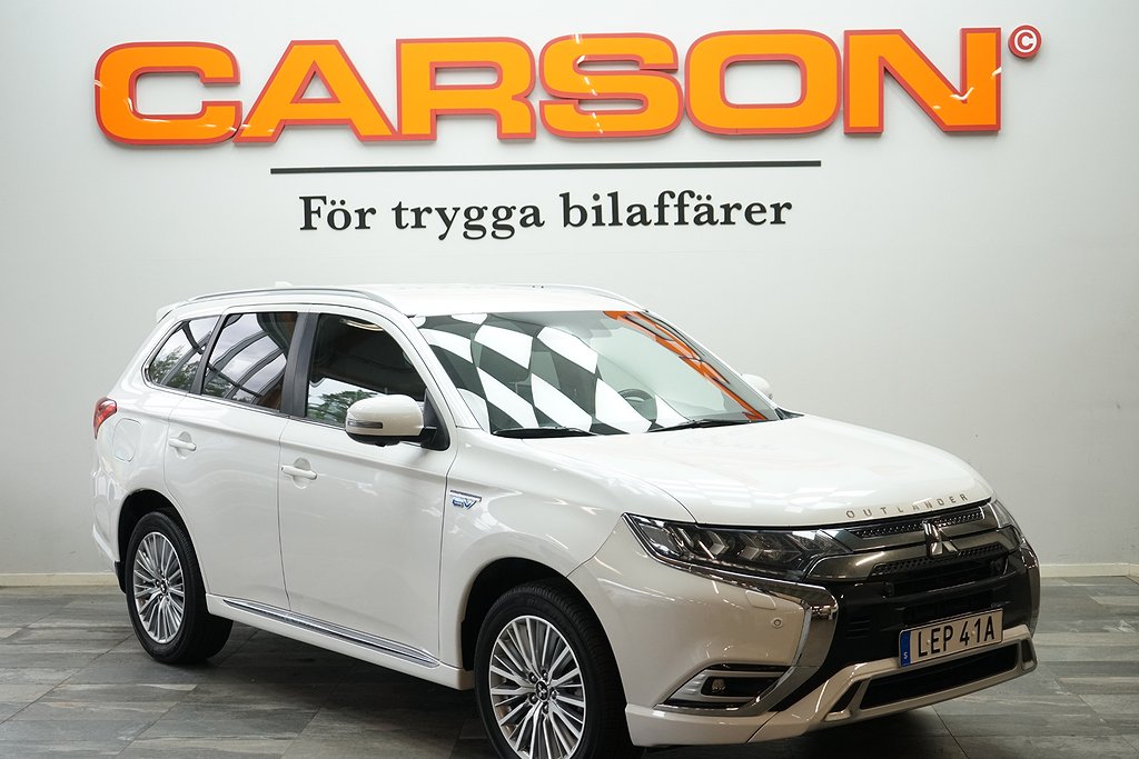 Mitsubishi Outlander PHEV AWD Buisness 360° Läder Apple Drag 