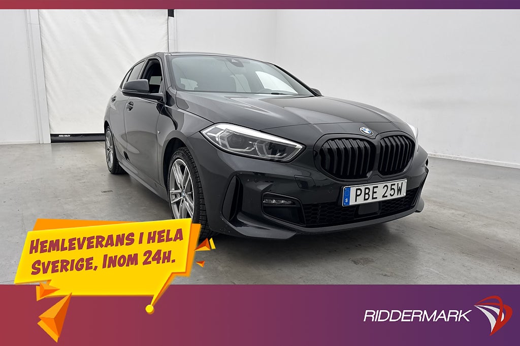 BMW 118I 140hk M Sport Shadowline Halvskinn P-Sensorer