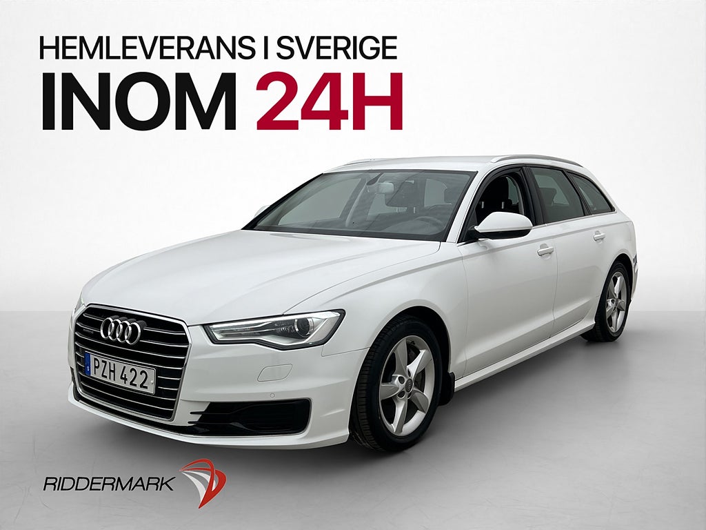 Audi A6 3.0 TDI V6 Quattro 218hk M-Värmare Dragkrok