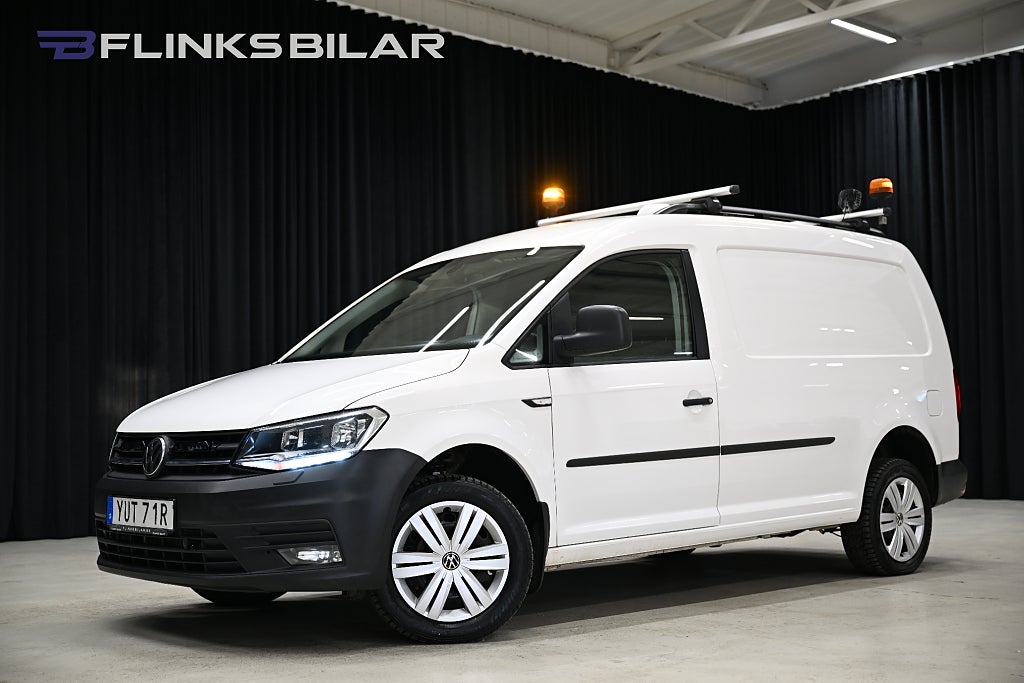 Volkswagen Caddy Maxi 4Motion 122HK Inredd|Drag|Värmare|Inverter|Leasbar