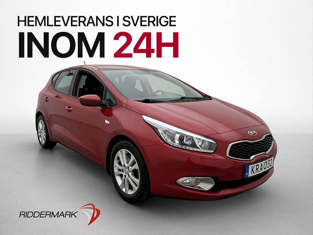 Kia Ceed 1.4 CVVT EX Rattvärme P-Sensorer AC Bluetooth