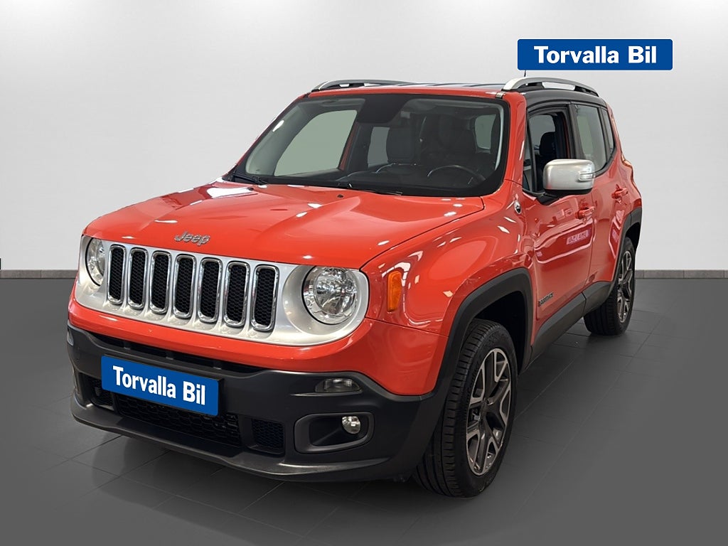 Jeep Renegade 2.0 CRD 4WD Drag Värmare Skinn 1ÄGARE FINT SKICK