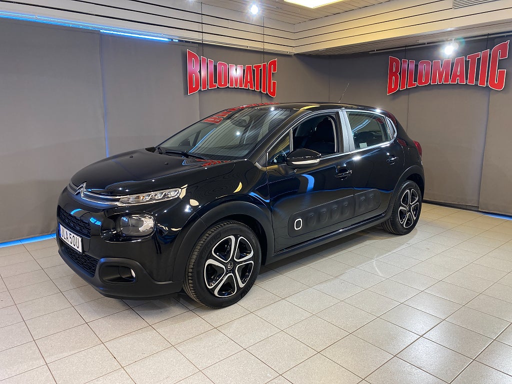 Citroën C3 PT82 FEEL Black Launch Apple Carplay Kamrem Bytt
