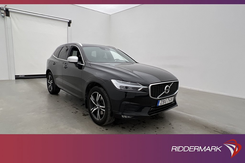 Volvo XC60 T5 AWD 250hk R-Design VOC Pano Värm HUD 360° Drag