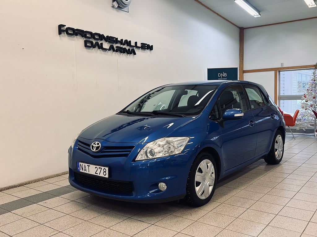 Toyota Auris 5-dörrar 1.6 Valvematic Plus 1 ÄGARE