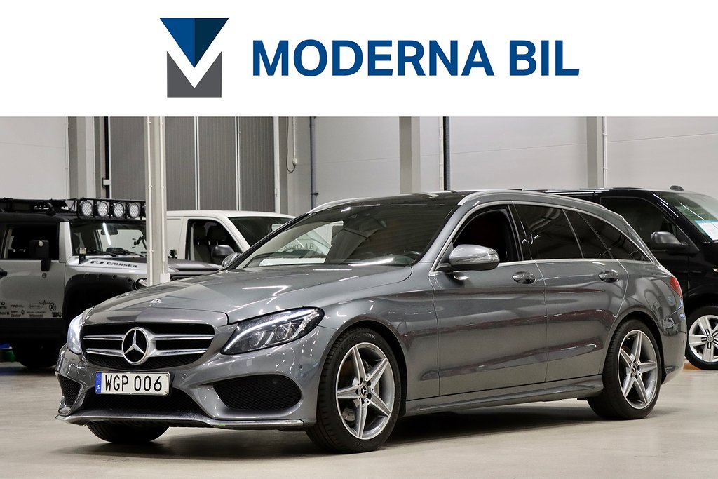 Mercedes-Benz C 220 D AMG LINE PANO BURMESTER B-KAMERA DRAG