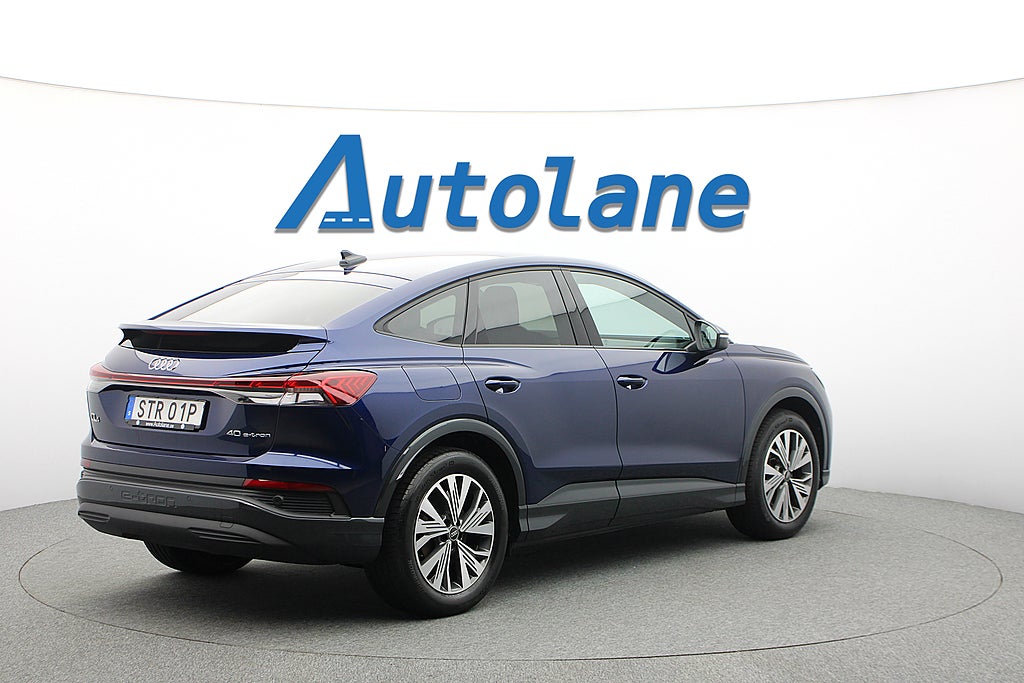 Audi Q4 40 Sportback e-tron Proline Adv. Dragkrok, Kamera 204hk