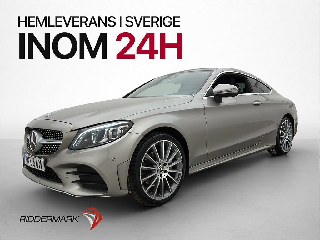 Mercedes-Benz C 220 d 4M AMG Cockpit Pano D-Värm Kamera Navi