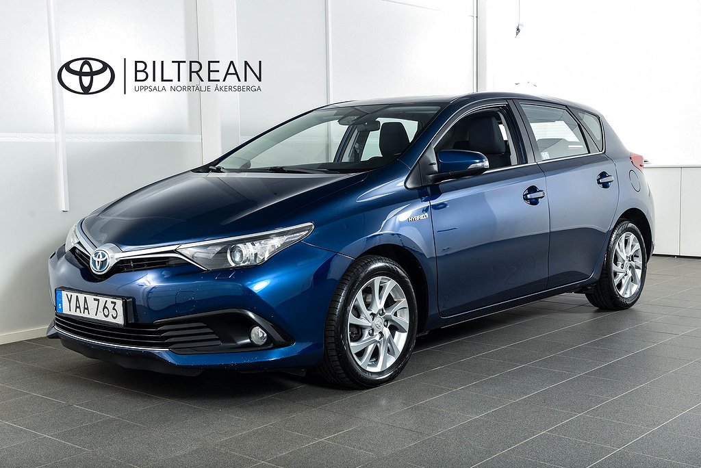 Toyota Auris 1,8 Elhybrid Active Facelift Motorvärmare