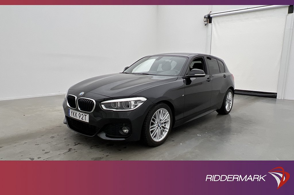 BMW 118 i 136hk M Sport Skinn P-Sensorer Keyless Farthållare