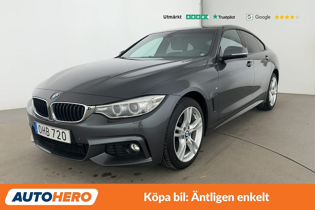 BMW 420D Gran Coupé xDrive M Sport / Backkamera, GPS, PDC