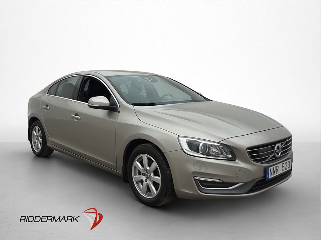 Volvo S60 D3 136hk Momentum Rattvärme Adaptiv Farthållare