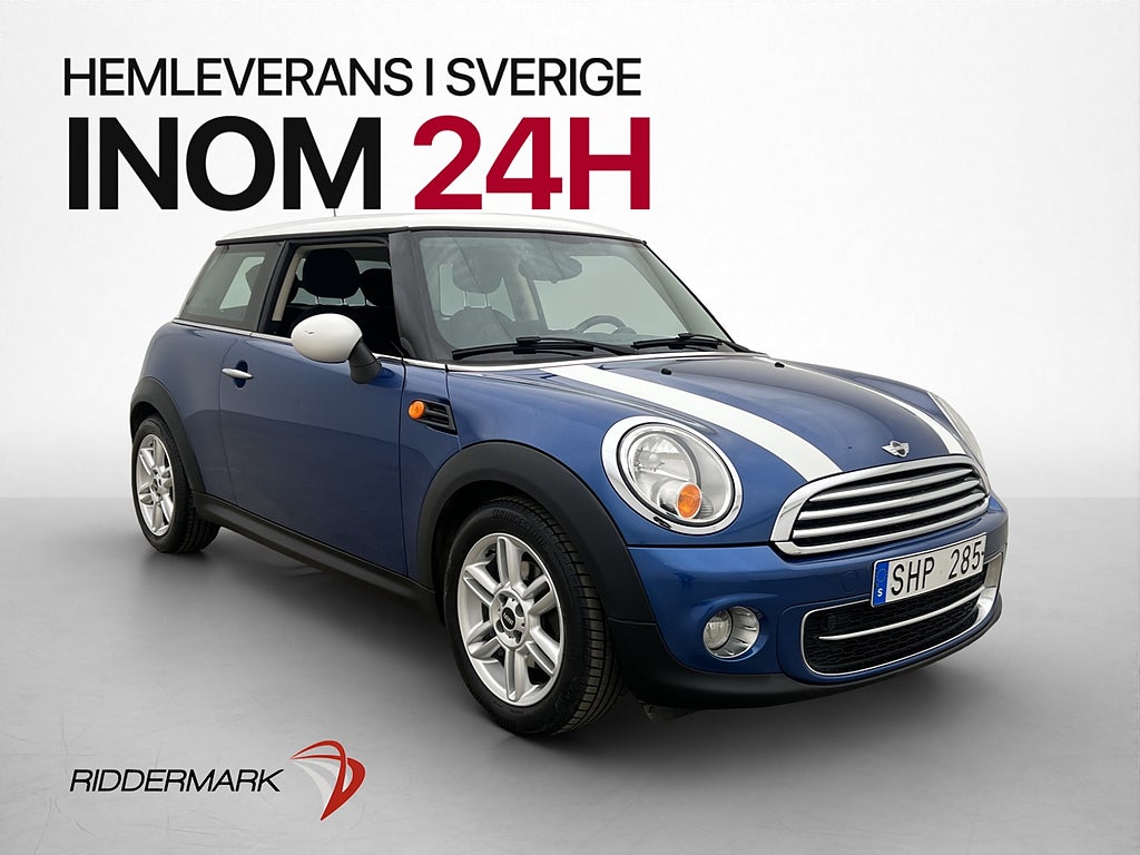 MINI Cooper D 112hk Manuell Värmare Halvskinn 0.38 l/mil