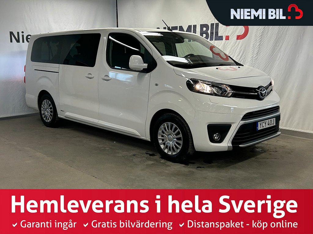 Toyota Proace Verso 1.5 D-4D 9-seater/Drag/S&V tires/M heater