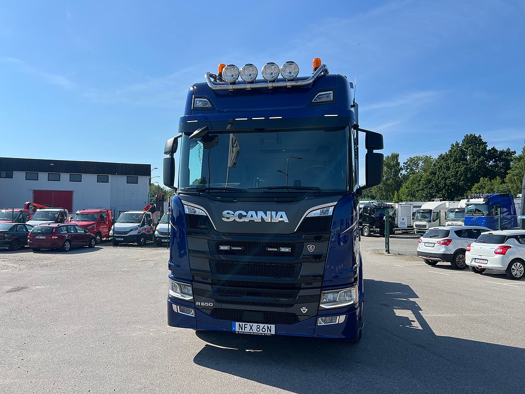 Scania R650 6x2 Lastväxlare, Euro 6
