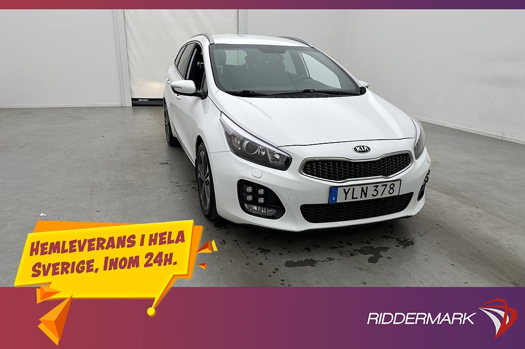Kia Ceed Sportswagon 1.6 GDI 135hk GT-Line Kamera CarPlay