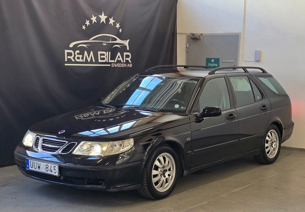 Saab 9-5 SportCombi, 185HK,Få-ägare, Dragkrok, Ny Serv!!