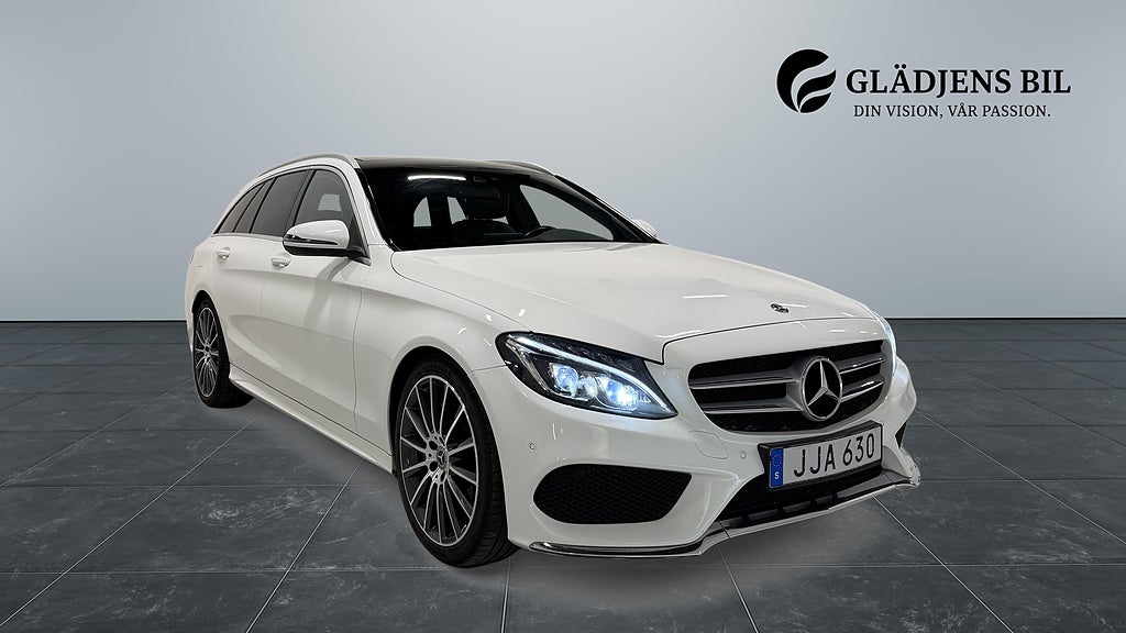 Mercedes-Benz C 220 T d 9G-Tronic AMG Line Pano Drag Burmester Kamera