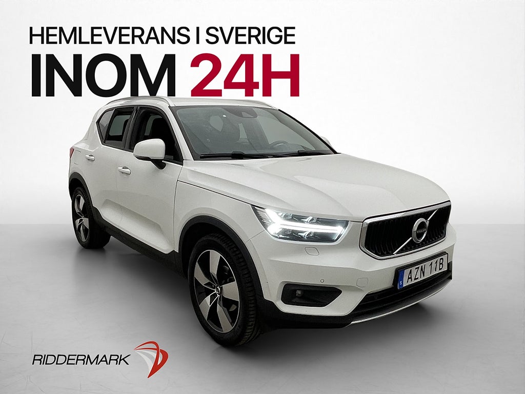 Volvo XC40 D3 Advanced VOC Värmare Kamera CarPlay Navi Drag