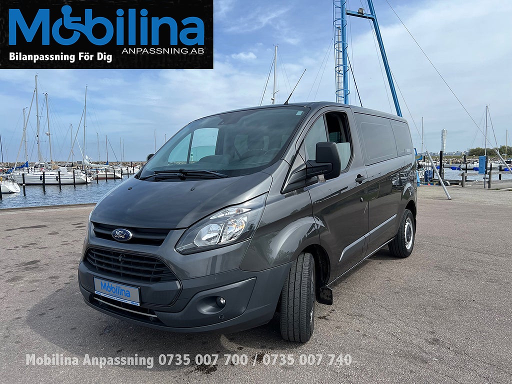 Ford Transit Custom Handikappanpassad Rullstolsbil 
