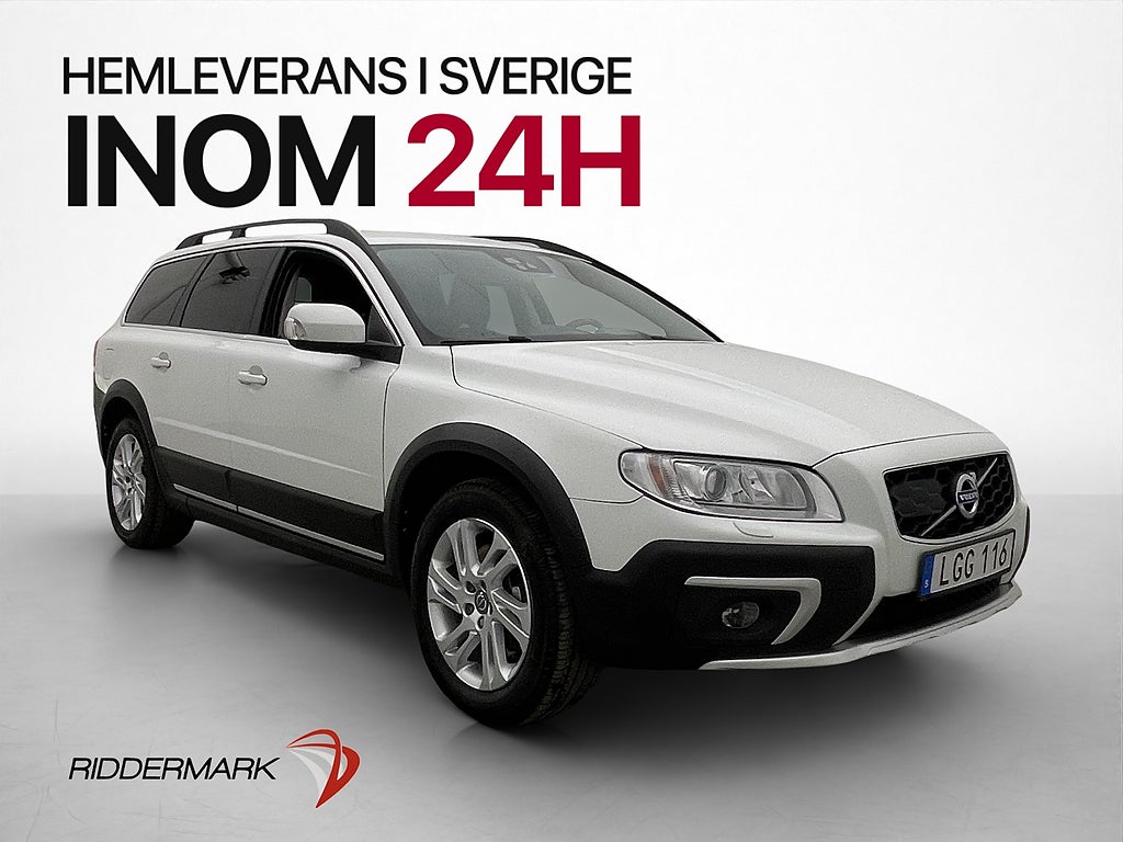 Volvo XC70 D4 AWD 181hk VOC Värmare Sensorer Rattvärme Drag