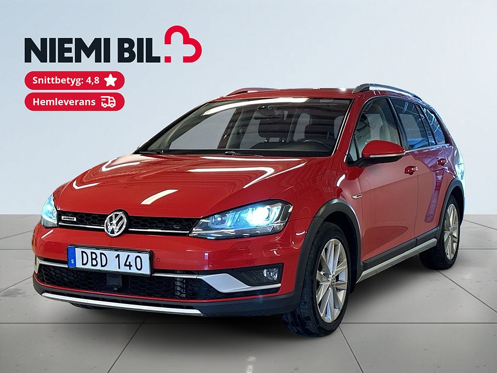 Volkswagen Golf Alltrack 1.8 TSI BMT 4M Alltrack Kamkedja Drag Pvärm Kamera SoV