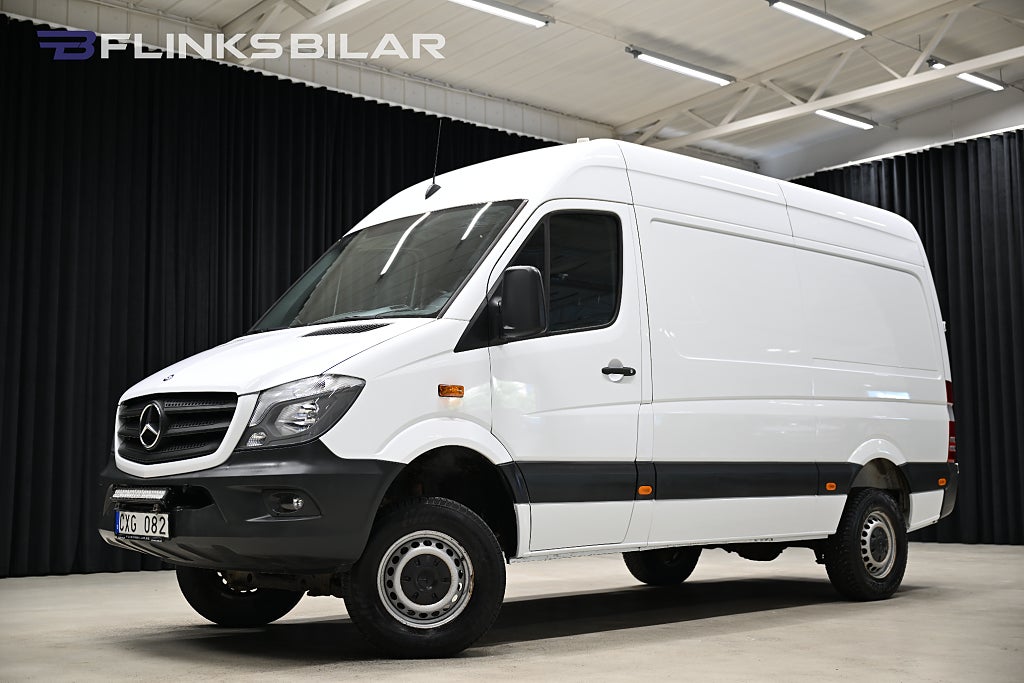 Mercedes-Benz Sprinter 316 BlueTEC 4MATIC 163HK Inredd|Drag|Värmare