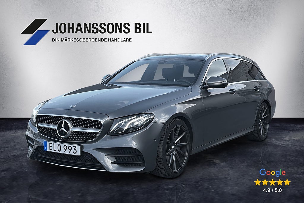 Mercedes-Benz E 220 T d 4MATIC AMG Burmester Cockpit Pano Värmare Drag