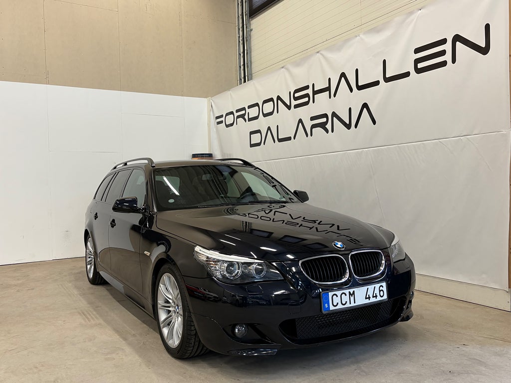 BMW 520 d Touring M Sport LÅGAMIL / SKINN / 9989 mil